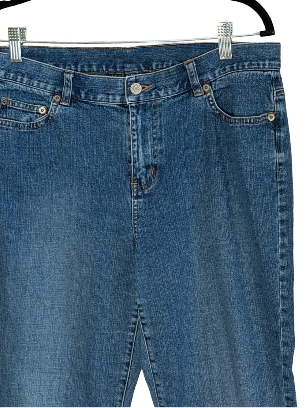 Polo by Ralph Lauren Classic Blue Bootcut Jeans - Picture 3 of 7